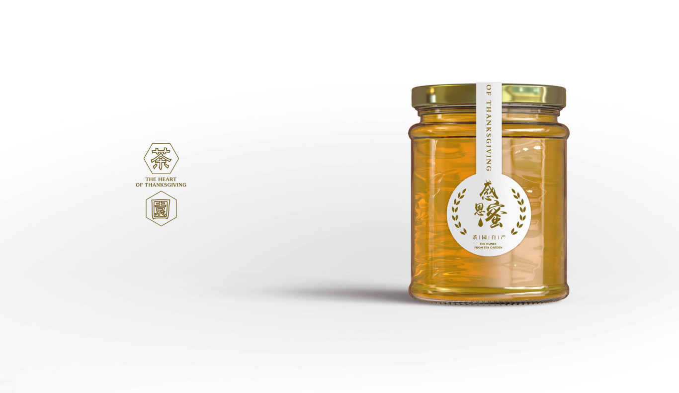茶叶包装附带赠品茶园蜂蜜包装设计图0