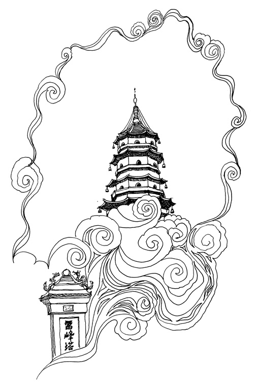 我的杭州系列原创绘本图12