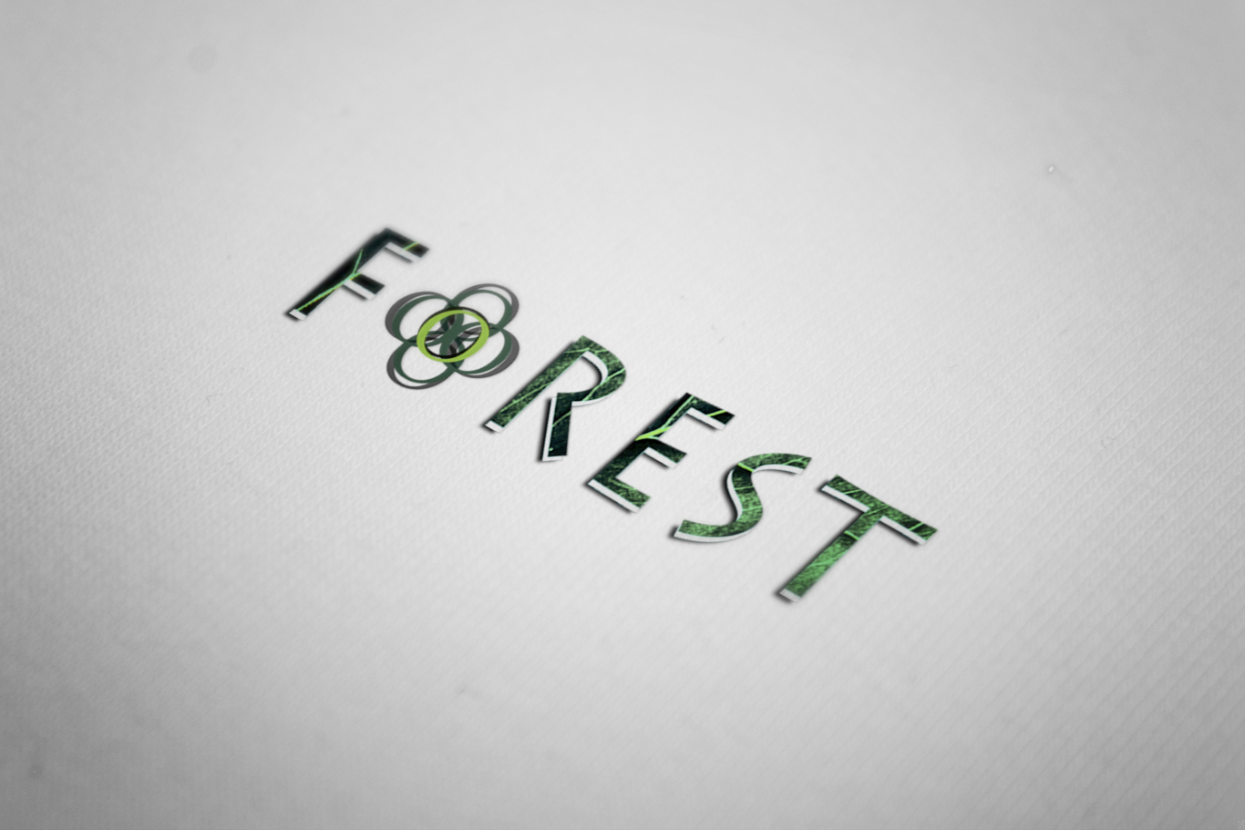 FOREST森林LOGO设计商标应用图1