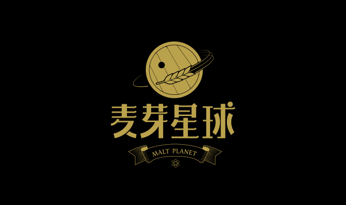 麦芽星球logo设计