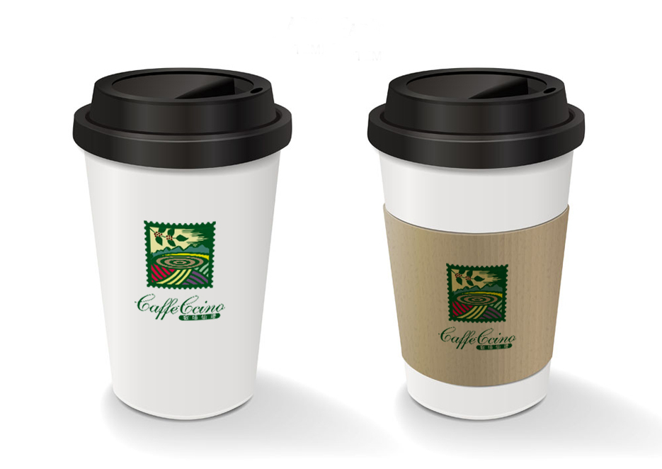 咖啡仙诺 品牌logo设计图3