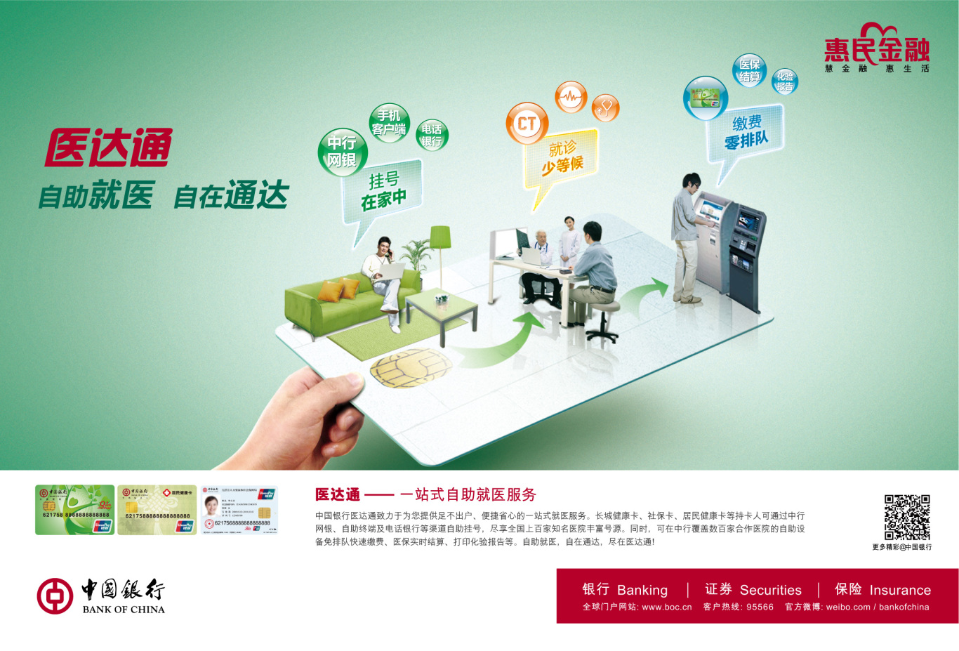 中国银行个人业务海报设计（包括信用卡分期、跨境消费、个人金融等等）图4