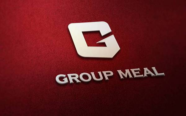 group meal 标志设计