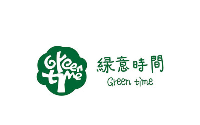 绿意时间品牌logo设计