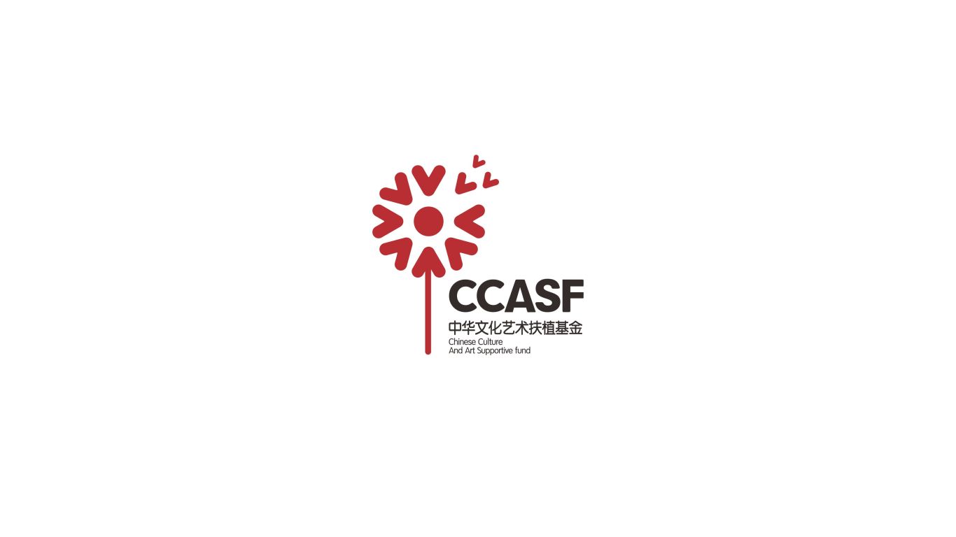 中国文化艺术扶植基金/标志设计图0