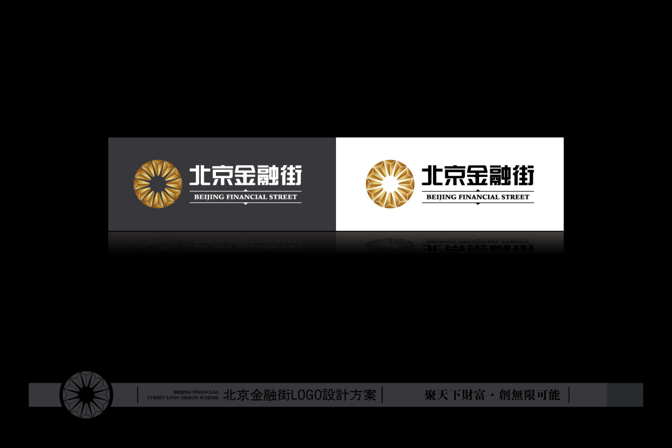 北京金融街形象logo設計圖3