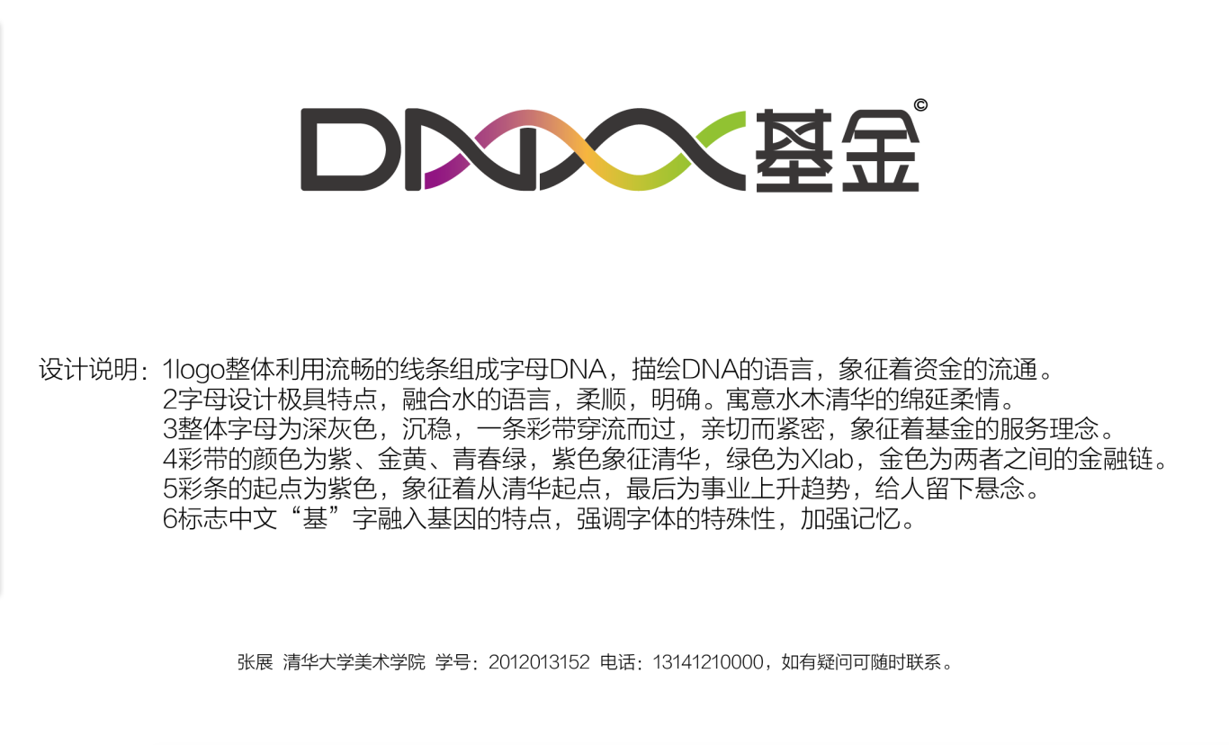 清华X－labDNA基金logo设计图4