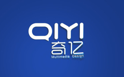 奇亿科技创意产业多媒体服务logo设计