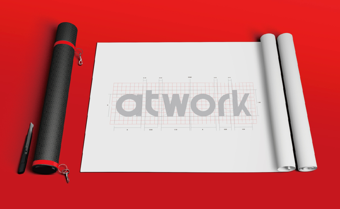 atwork 爱特众创 空间 品牌形象logo vi设计图7
