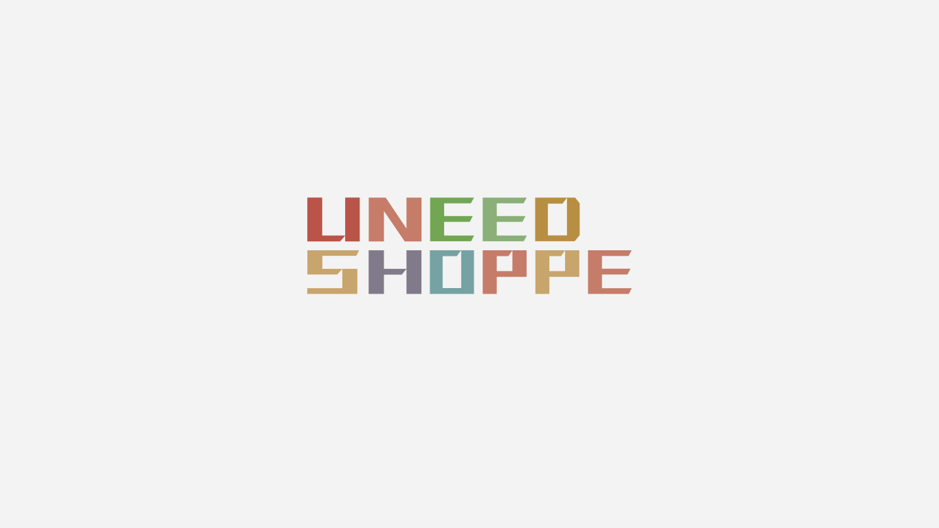 UNEEDSHOPPE服裝品牌logo設計圖5