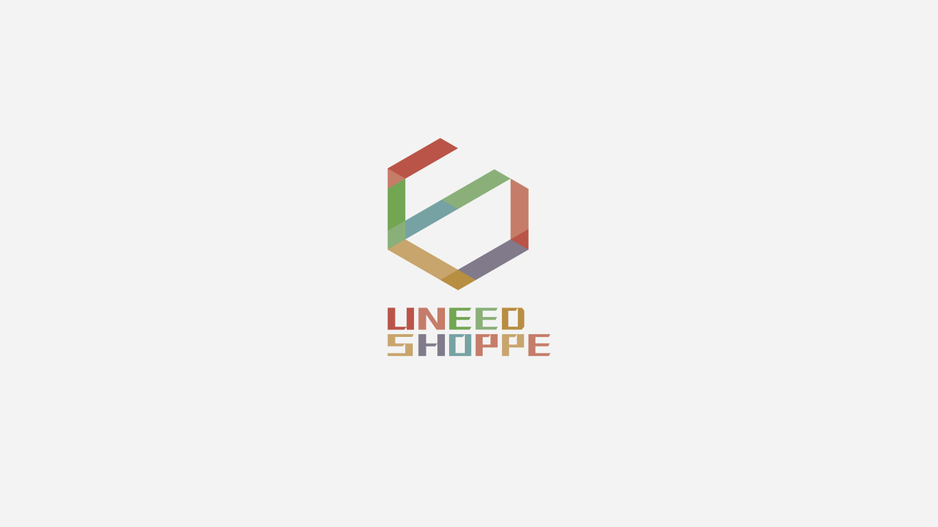UNEEDSHOPPE服裝品牌logo設計圖4