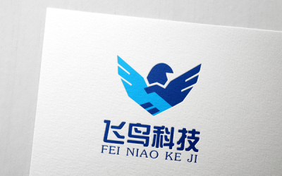 海南飞鸟科技公司logo设计