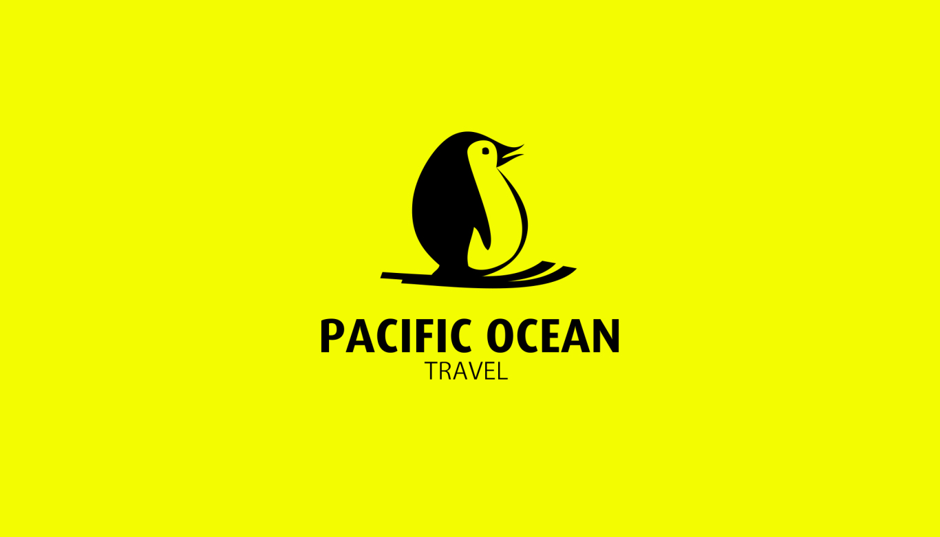 Pacific ocean 旅游公司logo设计图1