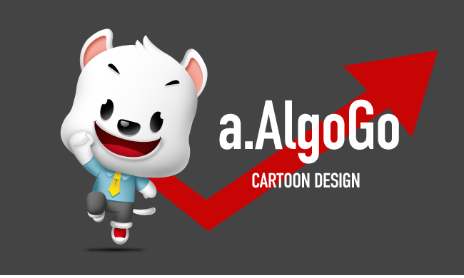 阿哥狗 (a.AlgoGo) 卡通吉祥物设计图0