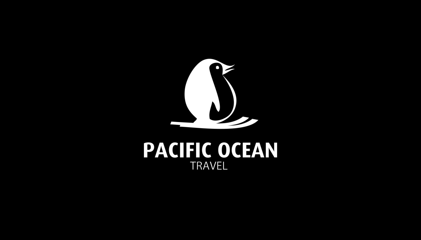 Pacific ocean 旅游公司logo设计图2