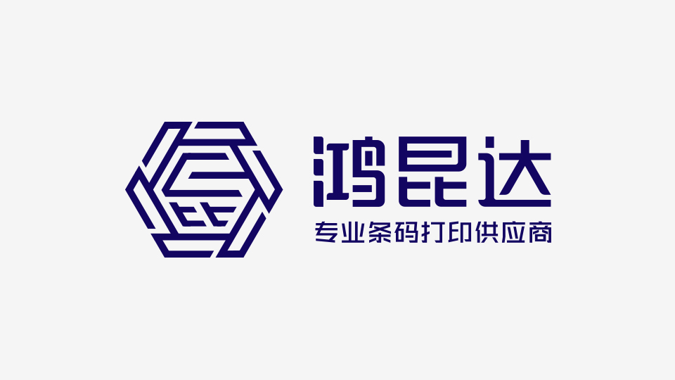 鸿昆达传媒品牌logo设计