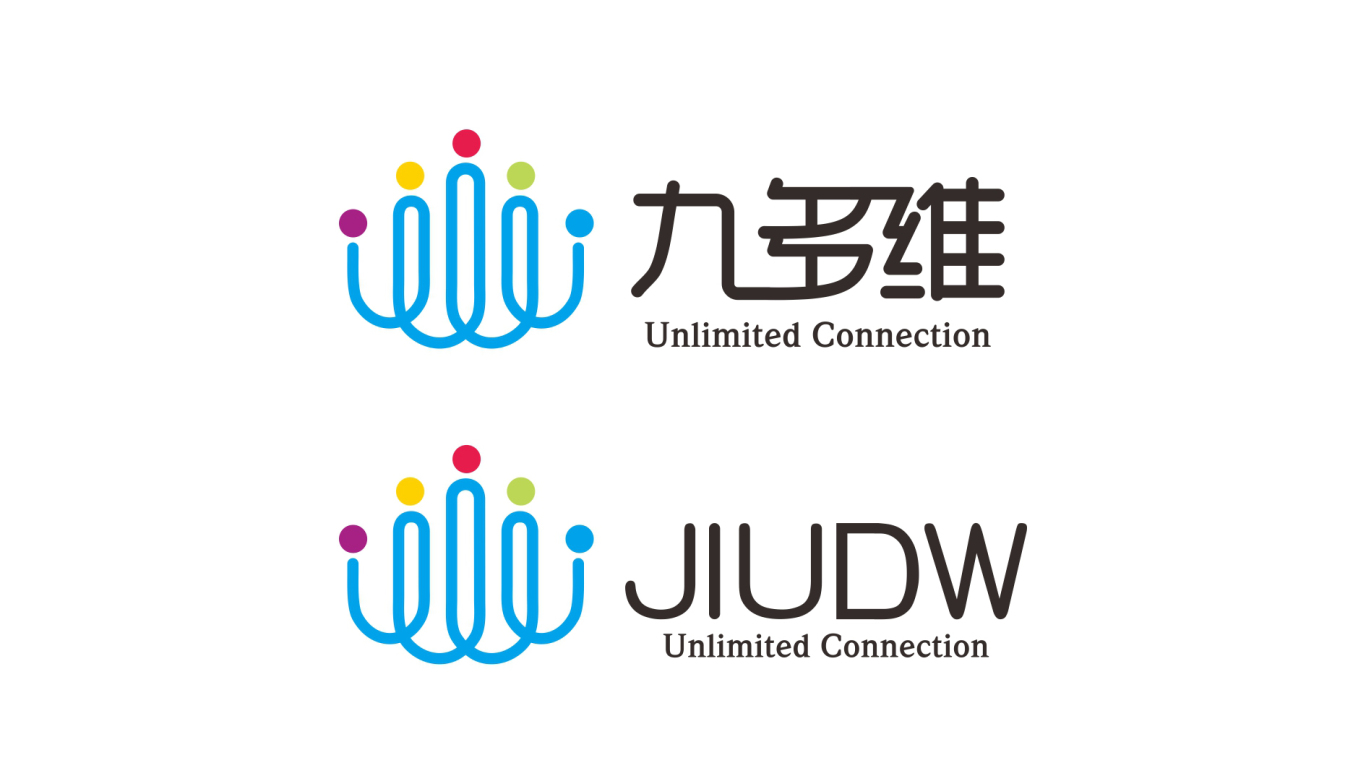 九多维JiuDW物联网标志设计图2