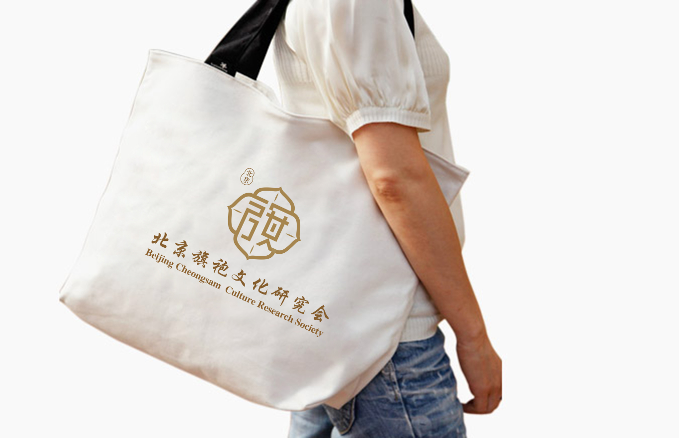 北京旗袍文化研究会logo设计图1
