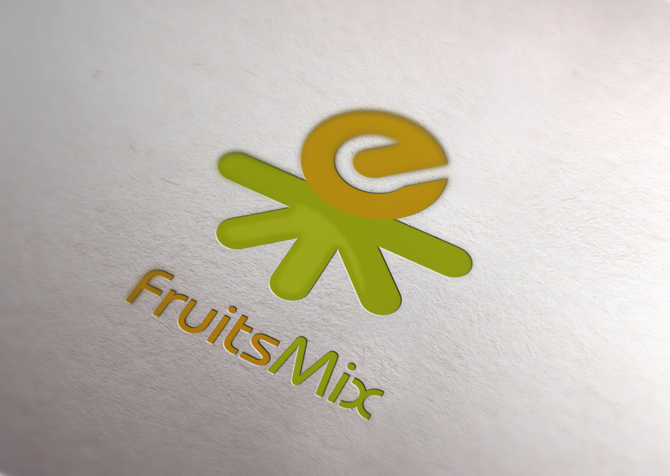 E果水果超市品牌logo设计图1