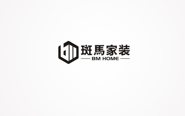 斑马家装品牌的LOGO设计