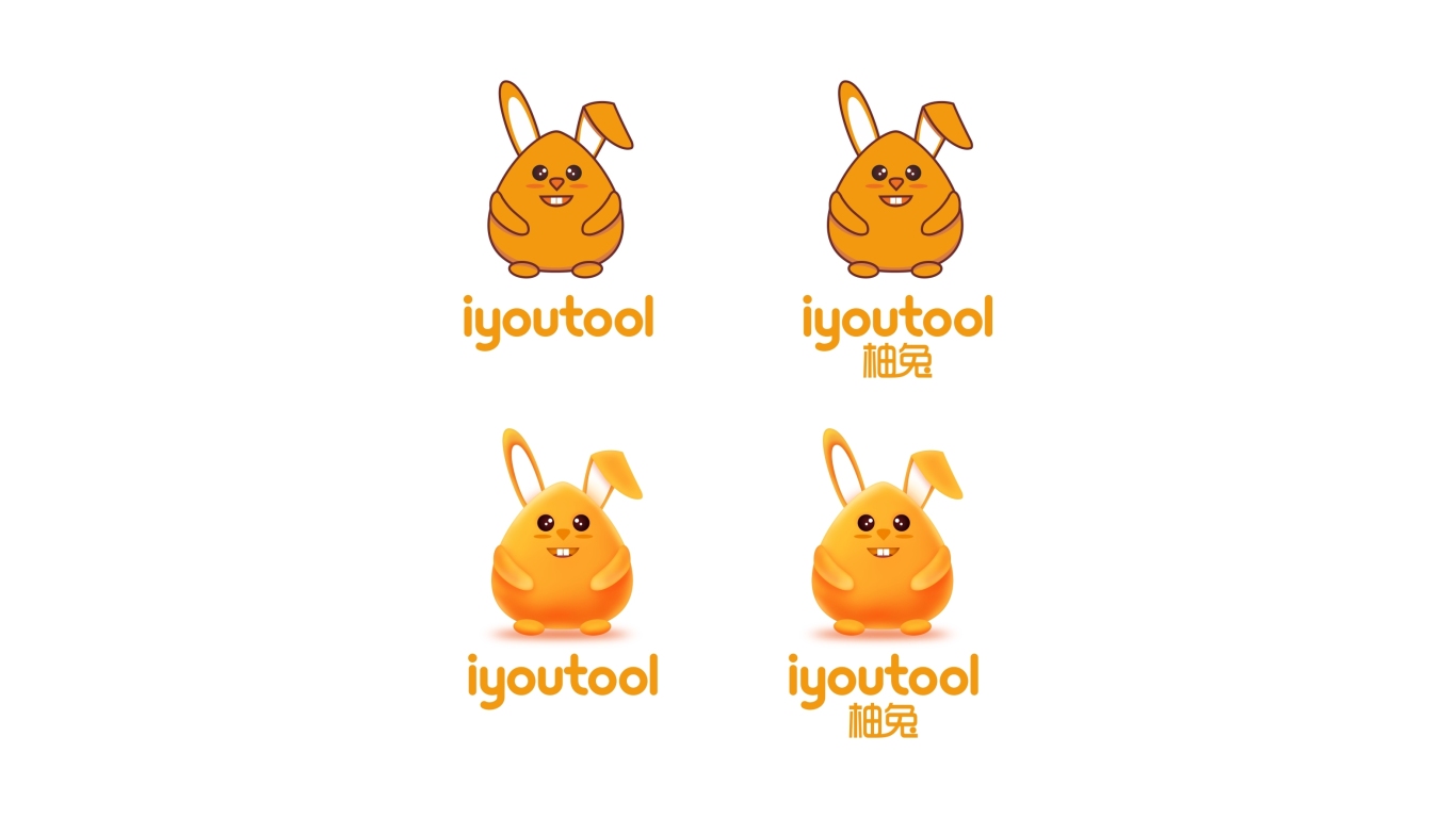 柚兔品牌LOGO设计中标图2