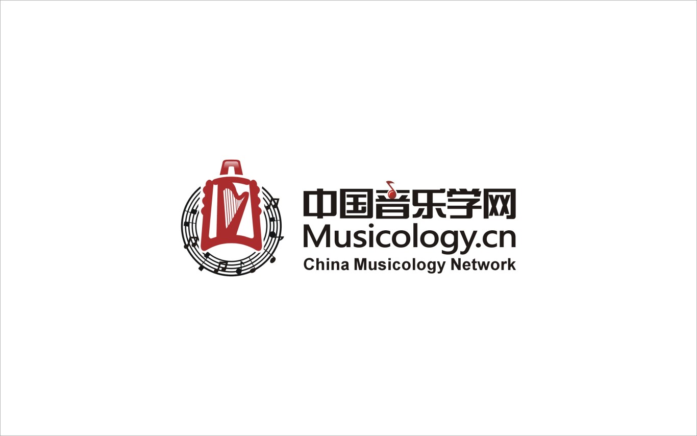 中国音乐学网LOGO设计图0