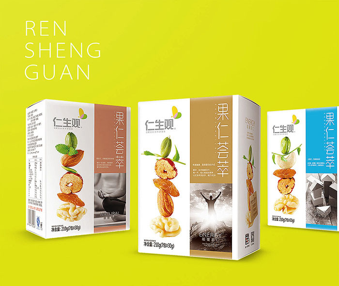 Rsg仁生观食品品牌标志设计/包装设计图4