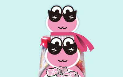 酷酷蛙QQ糖包装设计