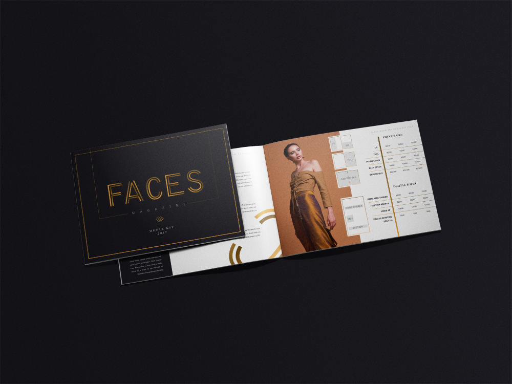 Faces Magazine 2017 Media Kit 媒体宣传图4