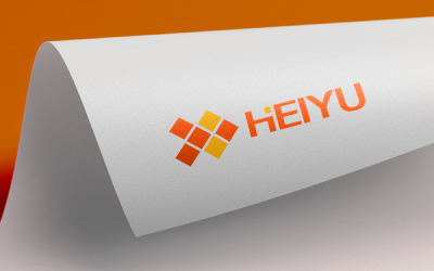 黑鱼（HEIYU）科技企业logo及V...