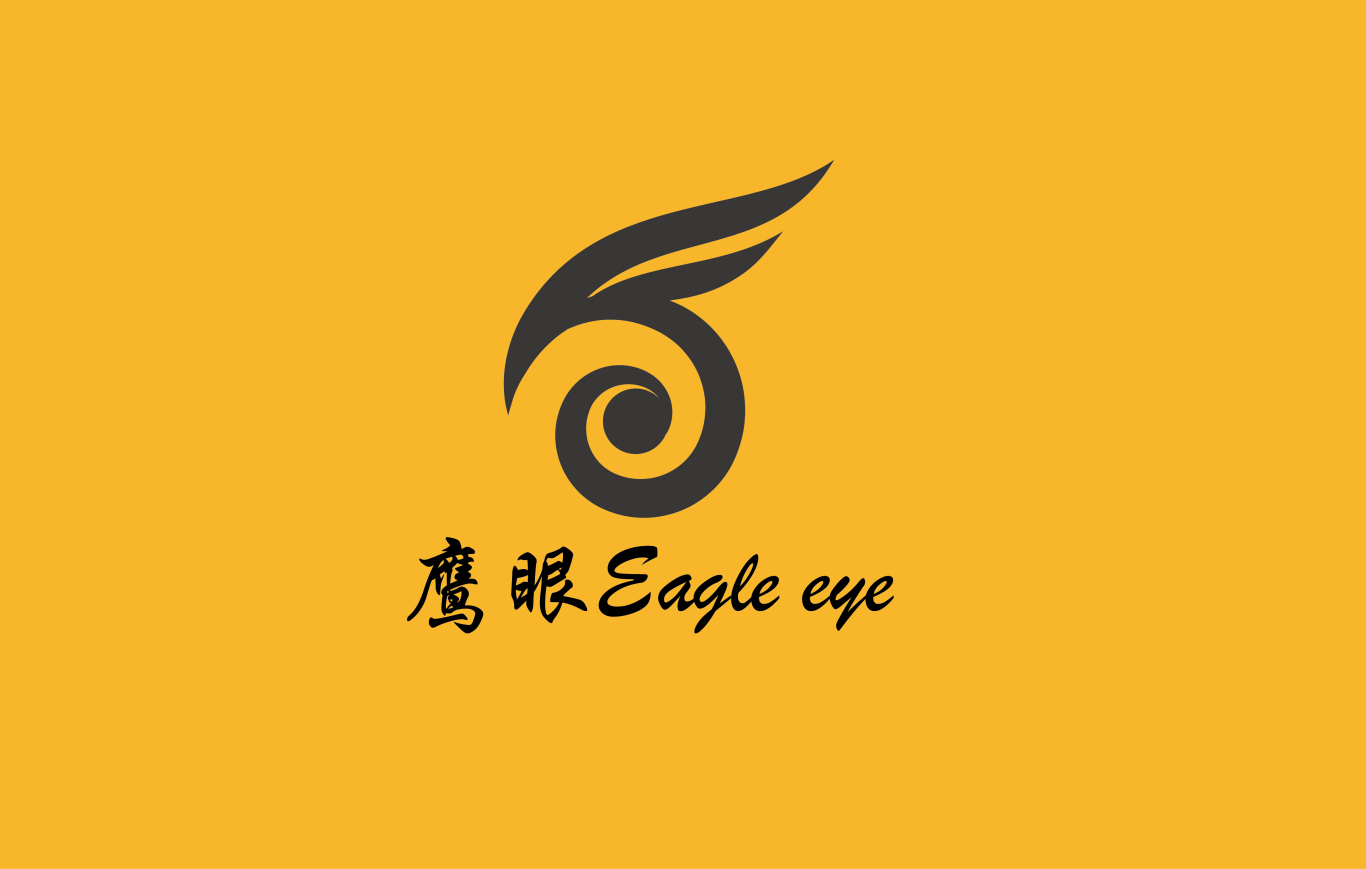 鹰眼电子设备商标设计图0