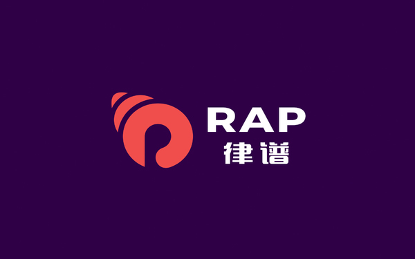 律谱RAP 专业音响品牌标志设计