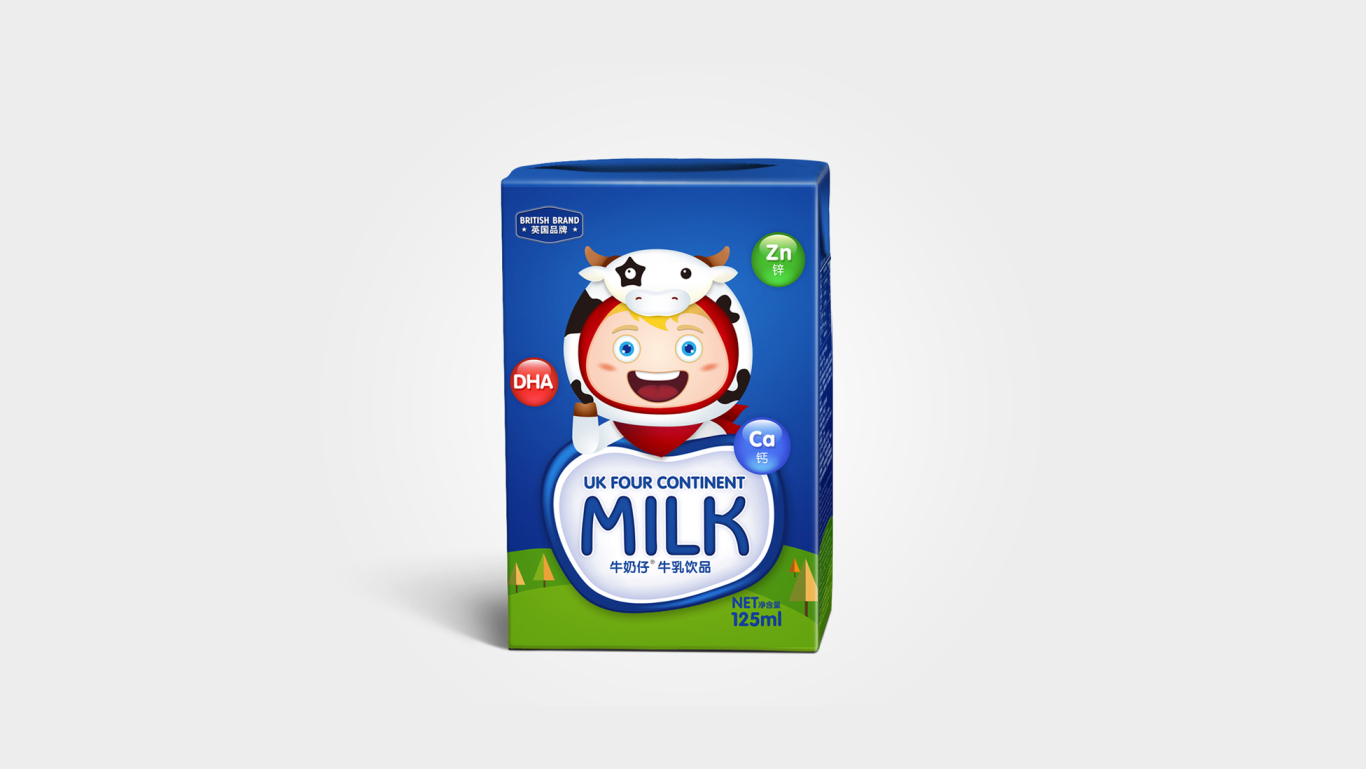 牛奶仔牛乳饮品图0