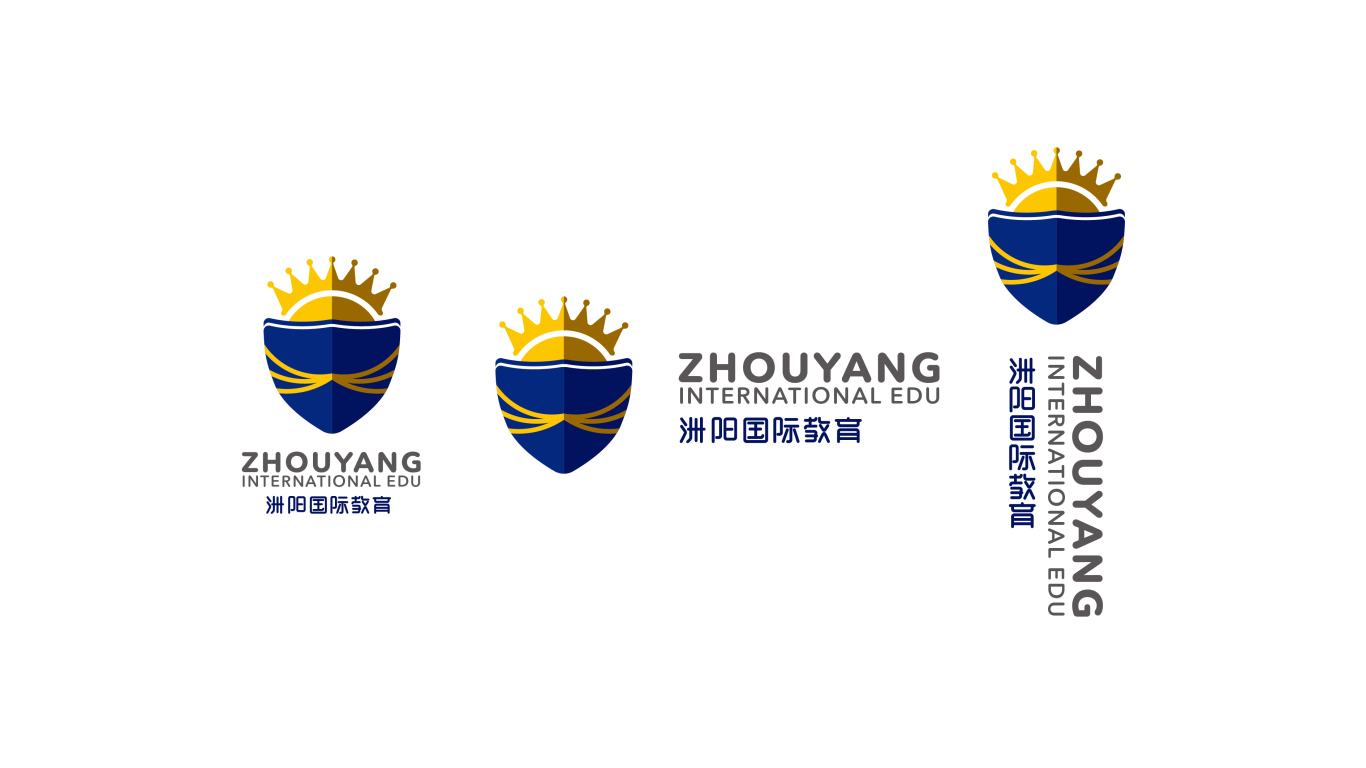 洲阳国际教育logo及VI设计图14