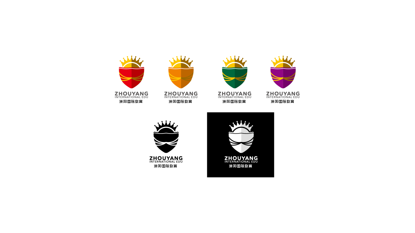 洲阳国际教育logo及VI设计图11