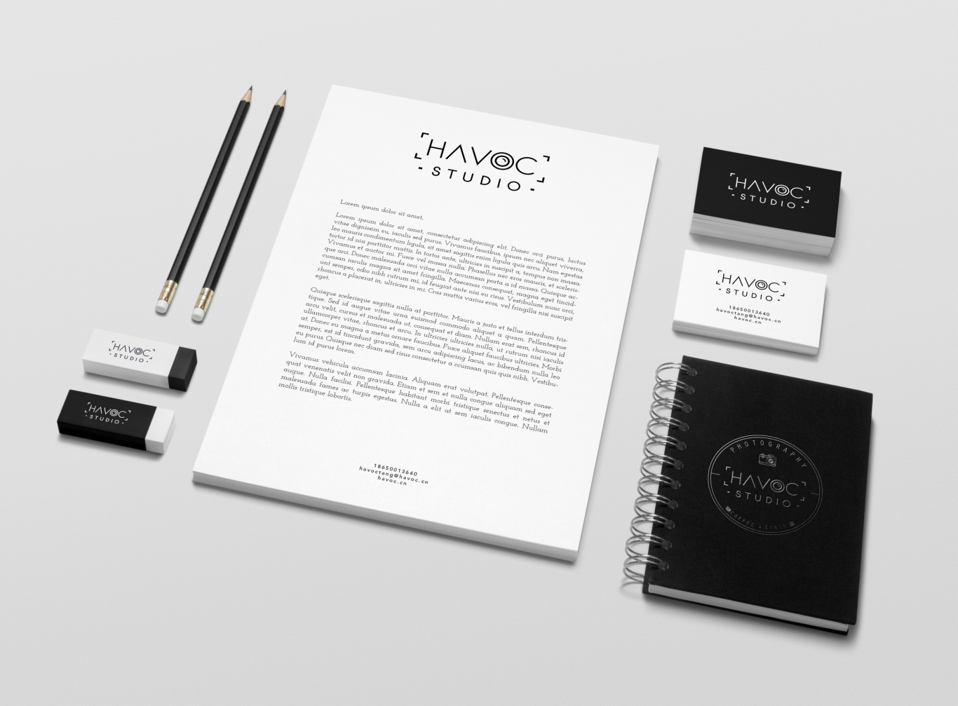 Havoc Studio logo design图1