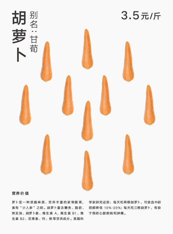 【果蔬系列傳單】系列傳單海報設計圖2
