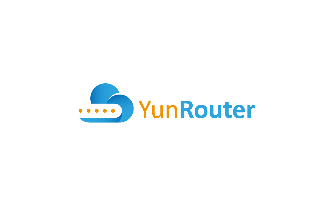 YunRouter网络科技公司LOGO设计图1