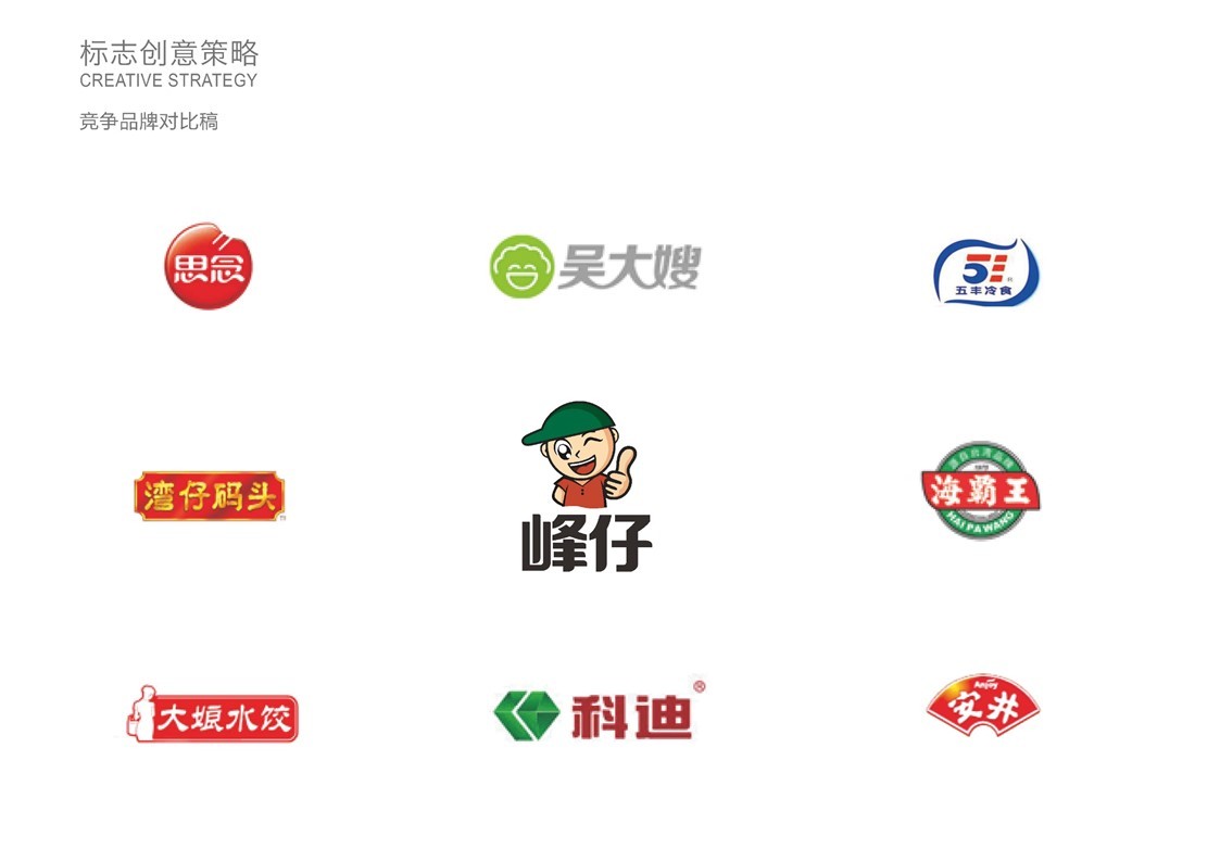峰仔食品Logo设计图3