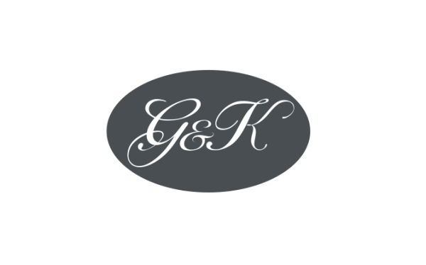 G&K室內設計公司logo設計