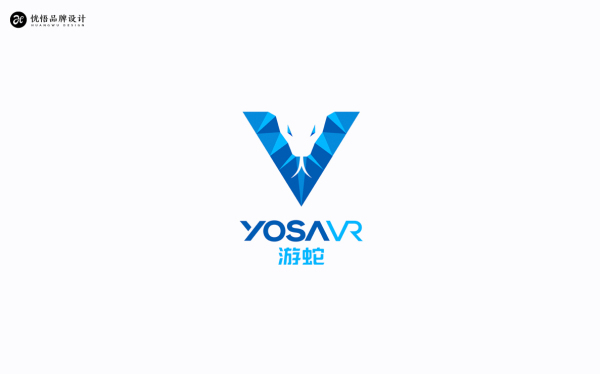 游蛇VR Logo設計