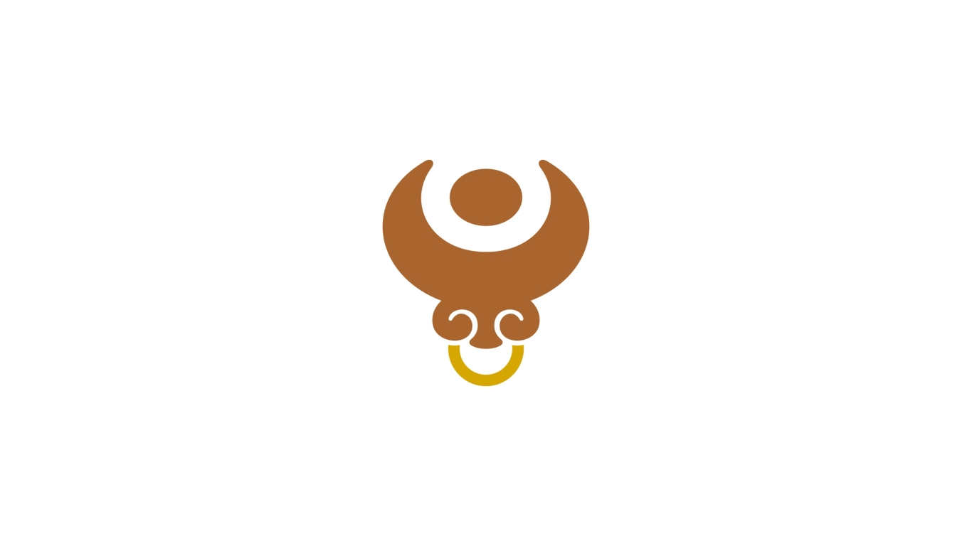 君子牛logo设计