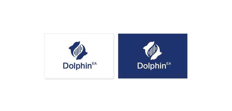 Dolphin 海豚智能交易系统 标志设计、网站形象设计图2