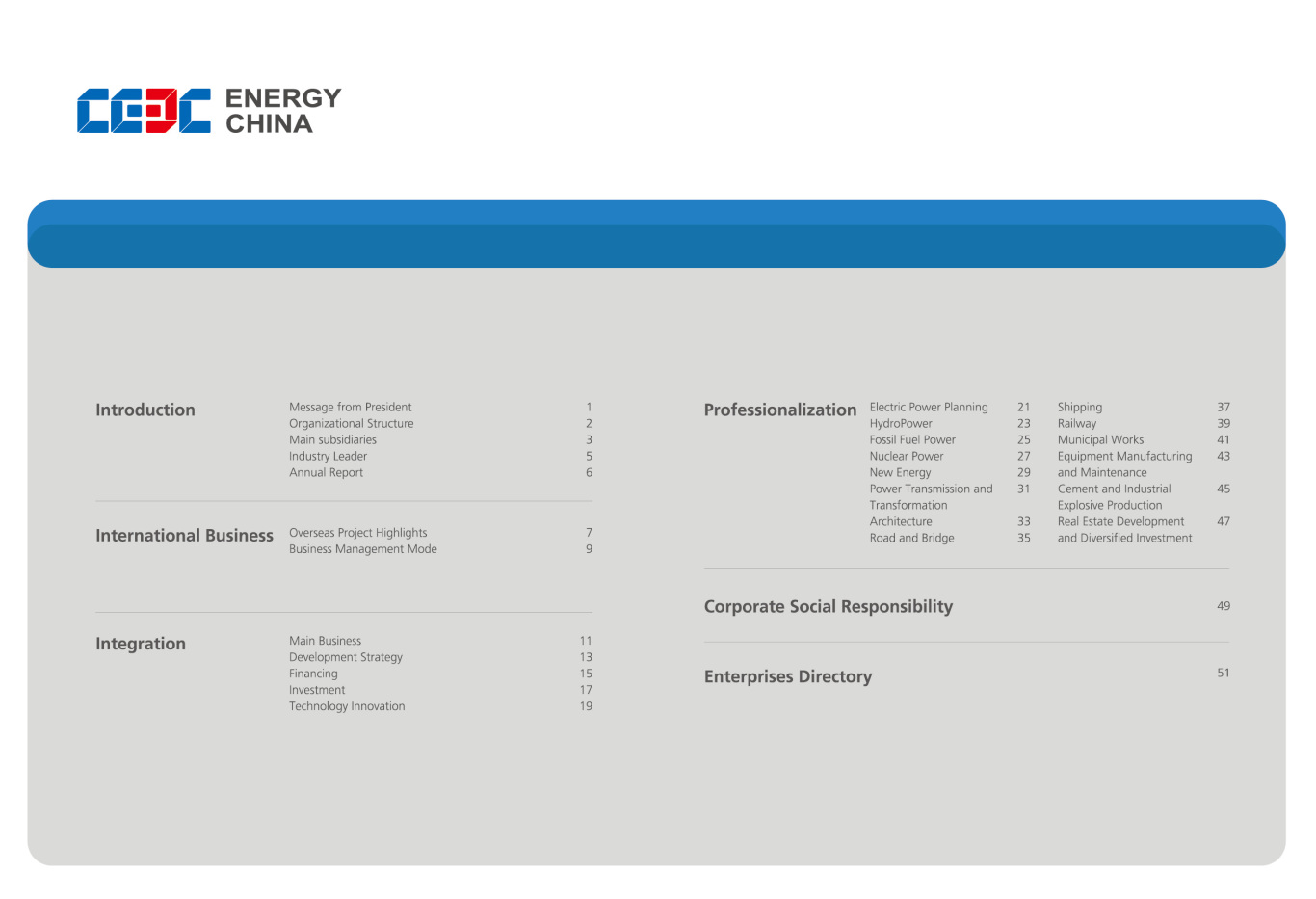 中国能源建设集团国际版画册图2