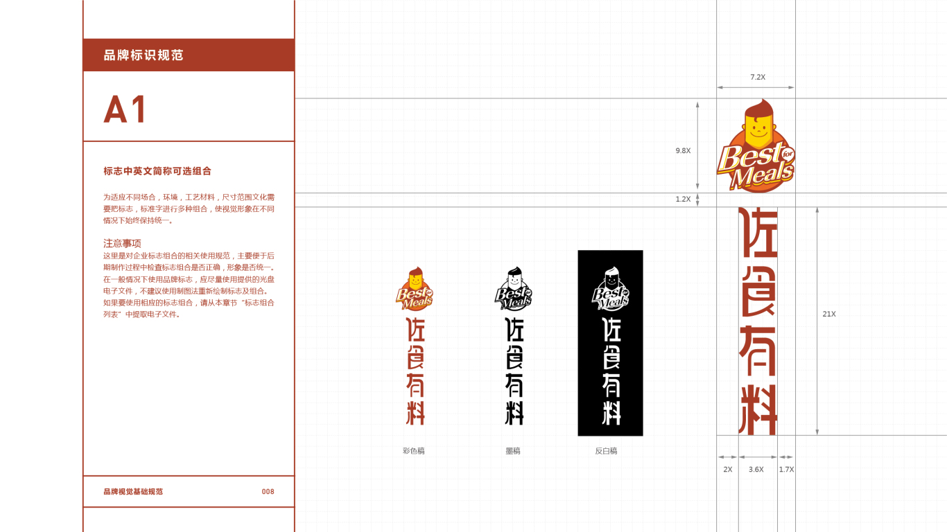佐食有料餐饮品牌VI设计中标图9