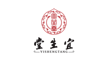 宜生堂保養(yǎng)品品牌LOGO設(shè)計