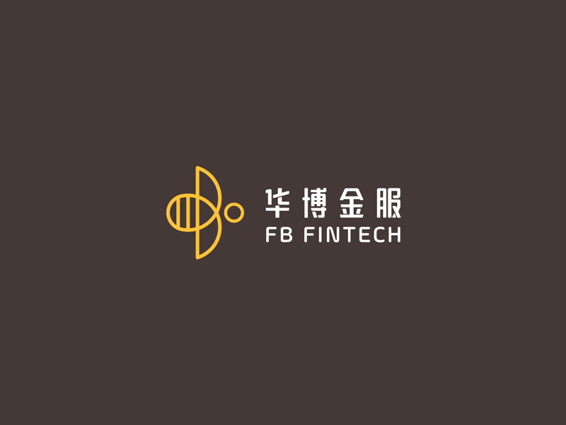 金融业蜜蜂logo设计图1