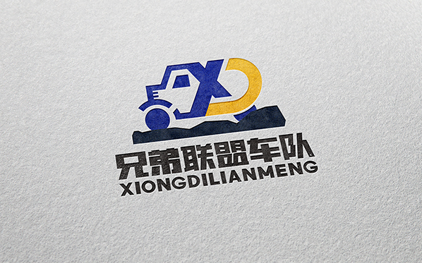 兄弟联盟车队品牌logo设计 2