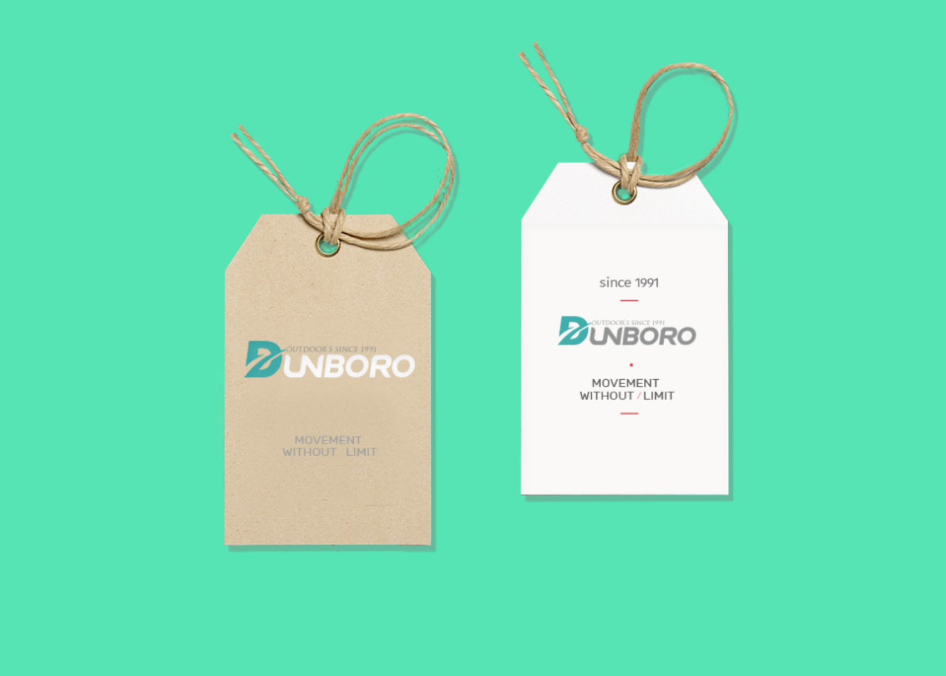 Dunboro运动户外品牌策划及方案设计logo+vis