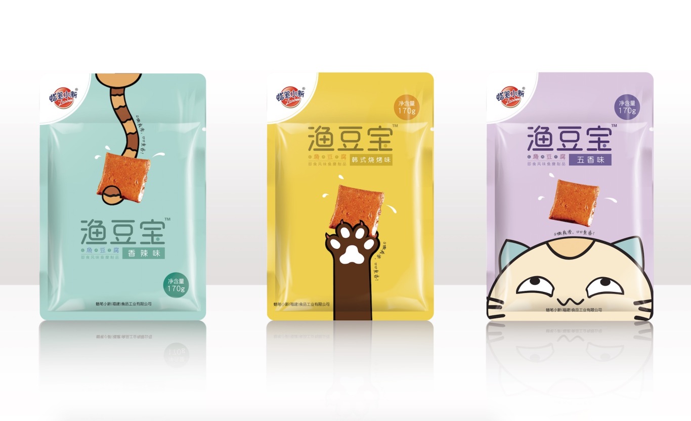 蜡笔小新品牌“鱼豆腐系列”食品包装设计图4